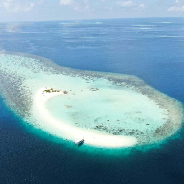 Ahoj Malediwy Sandbank